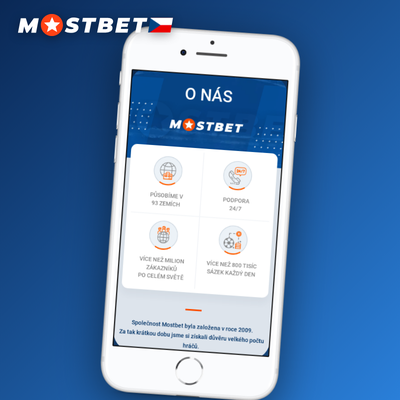 Mostbet mobilní aplikace v ruce umožňuje rychlé sázení kdekoliv na cestách