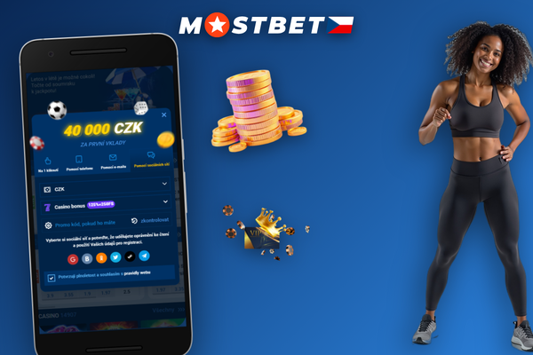 Mostbet registrace účtu s přehledným formulářem pro jméno, e-mail a datum narození